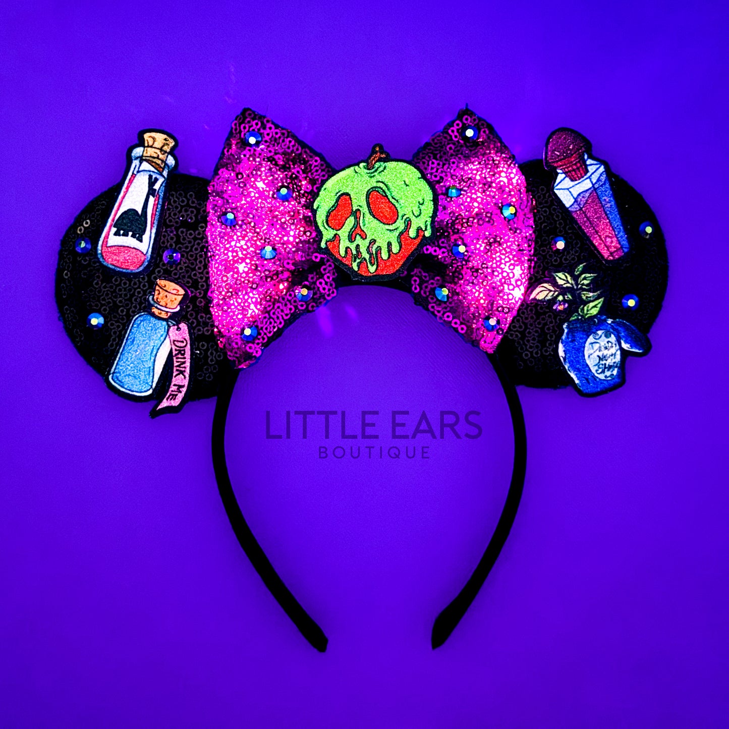 Light Up Poison Mickey Ears
