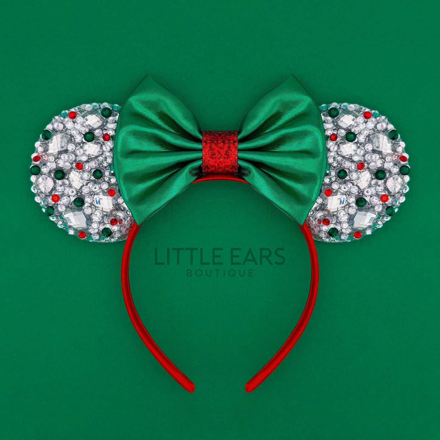 Christmas Sparkle Mickey Ears