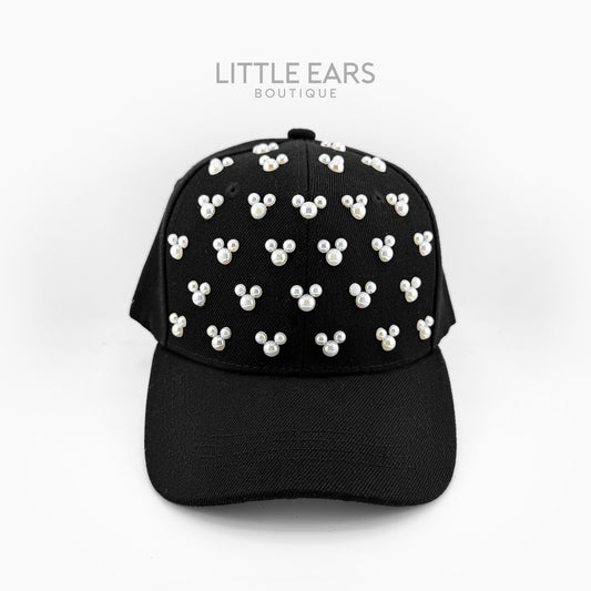 Black Pearls Mickey Hat