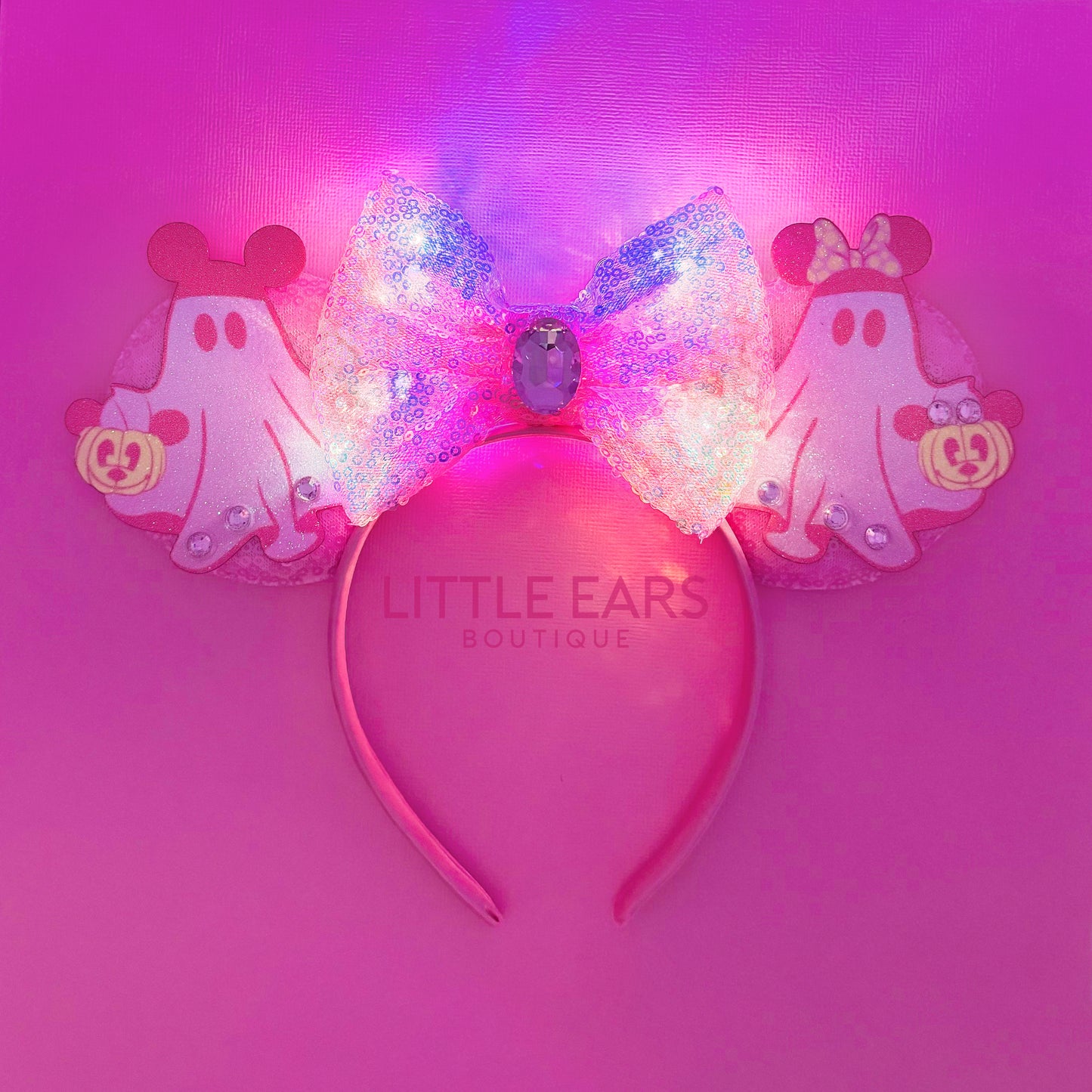 Light up Ghosts Halloween Mickey
