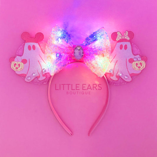 Light up Ghosts Halloween Mickey