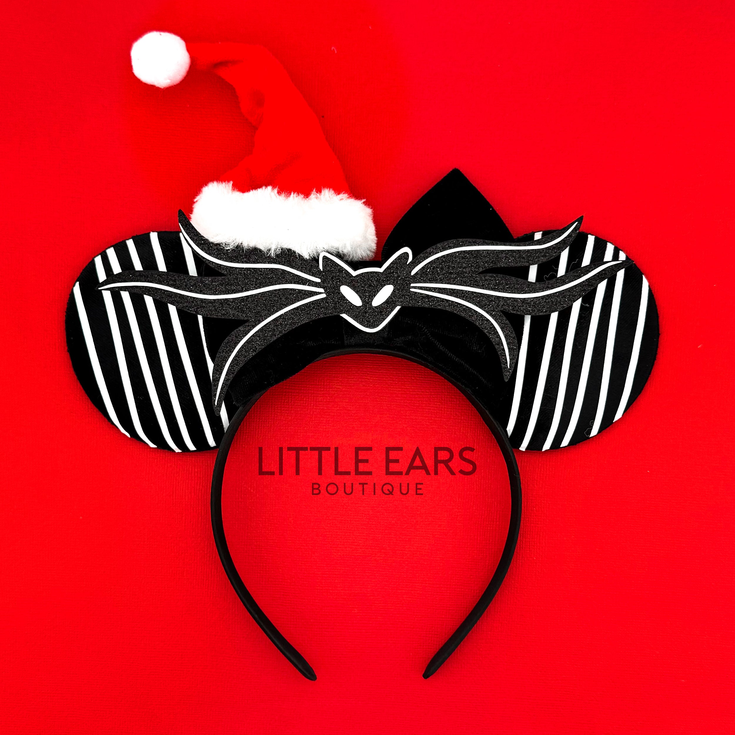 Jack Christmas Mickey Ears Mouse Ears Headband - Main Image