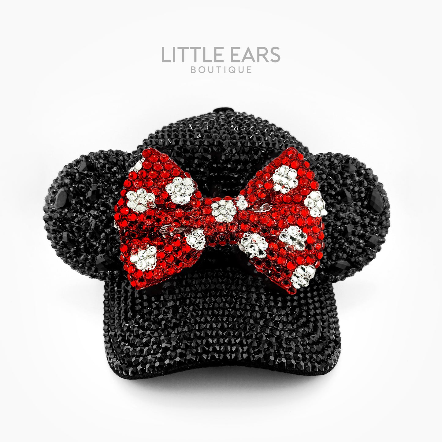 Black Shinny Minnie Hat
