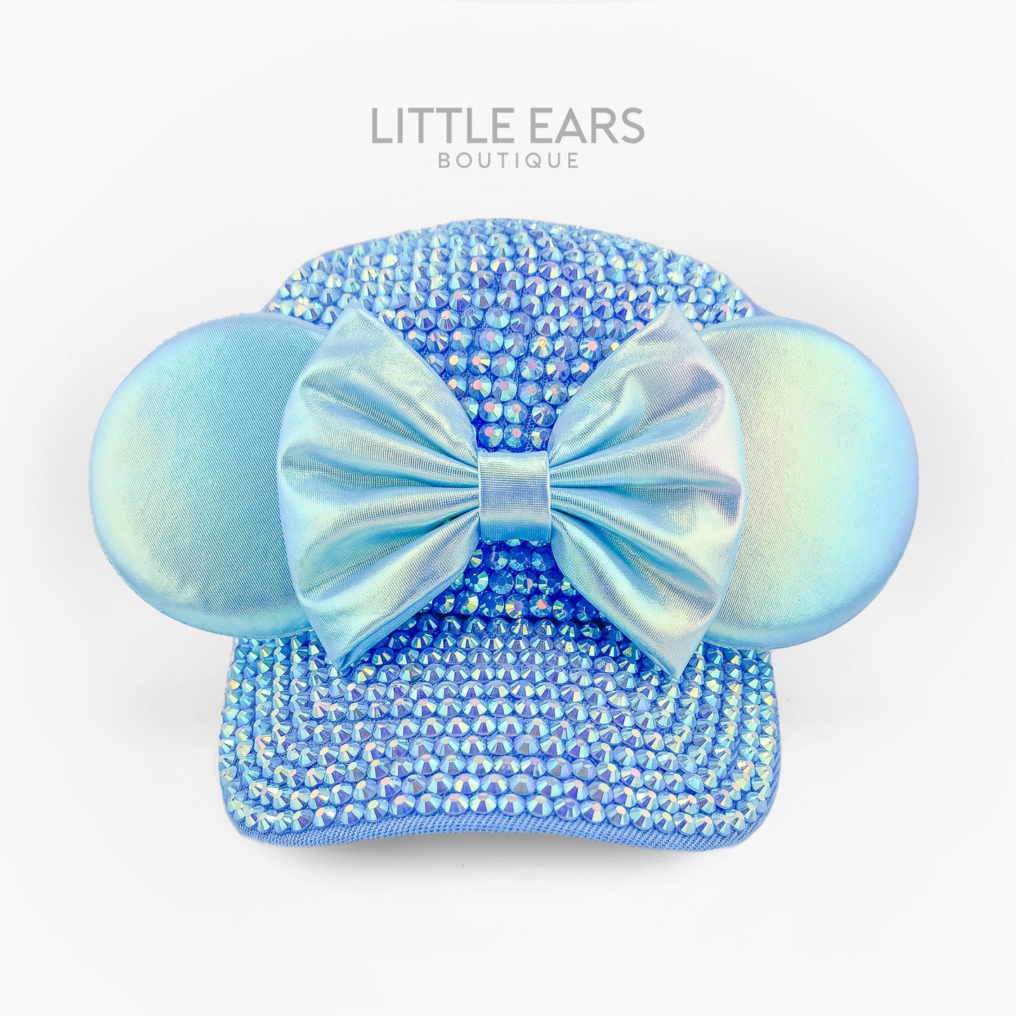 Blue Iridescent Mickey Hat