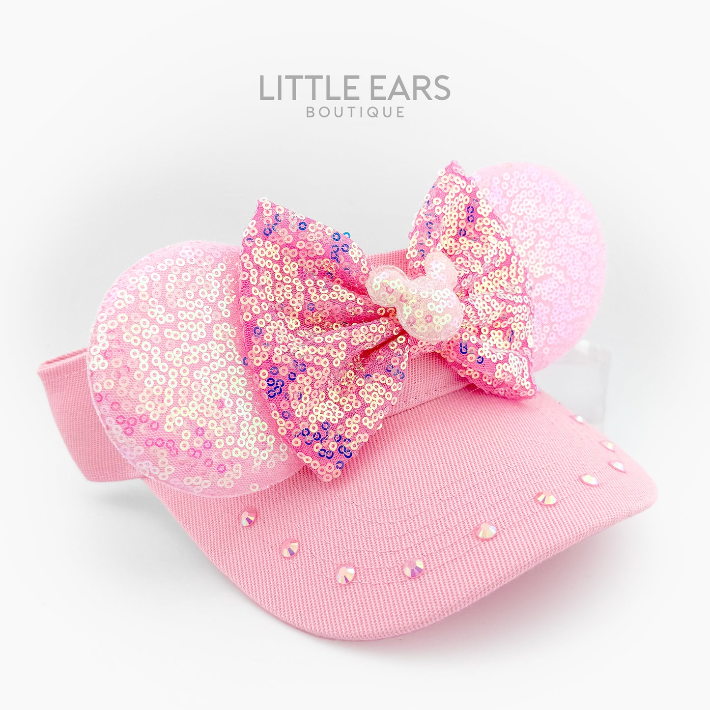 Pastel Pink Mickey Visor