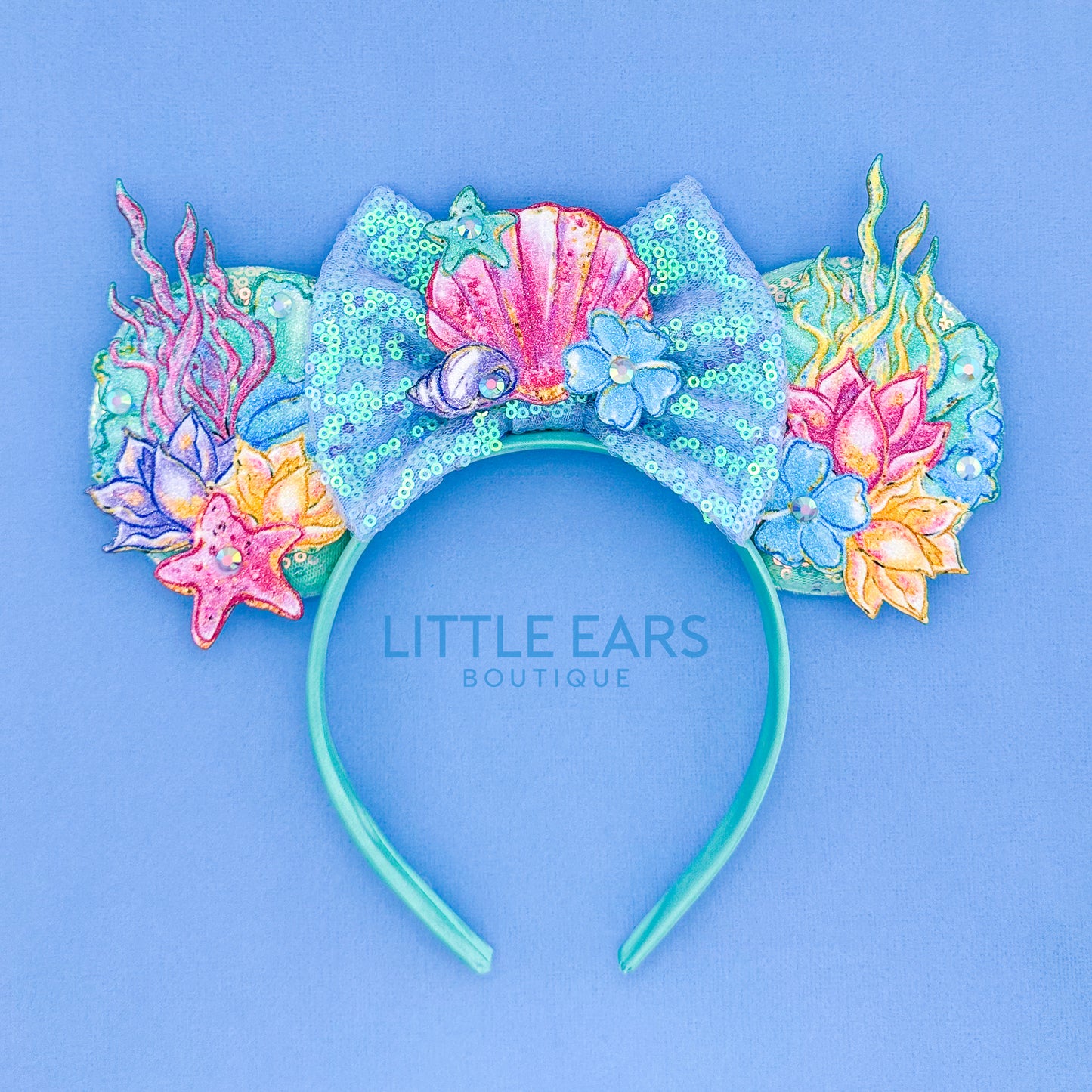 Ariel Pastel Mickey Ears