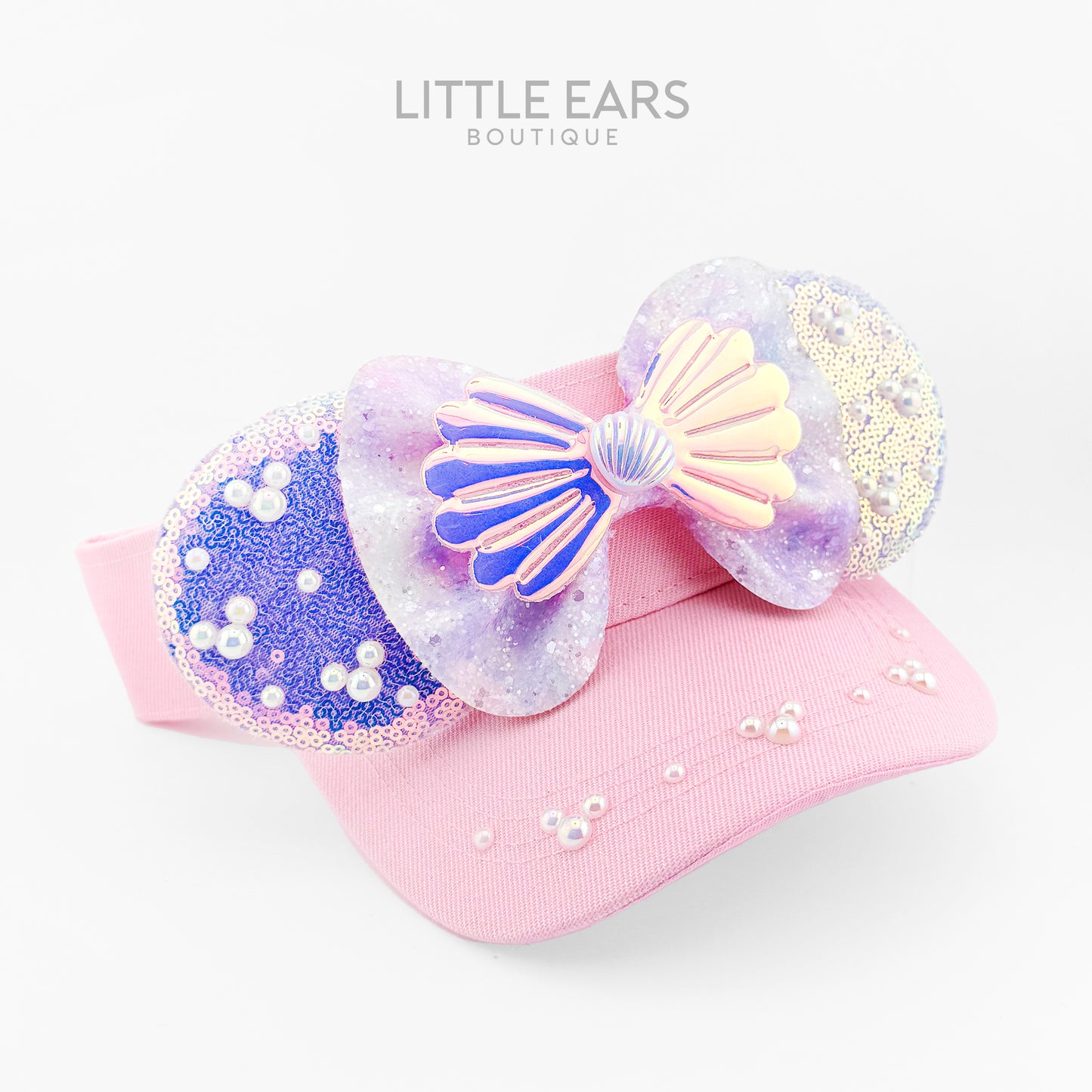 Ariel Shells Mickey Visor
