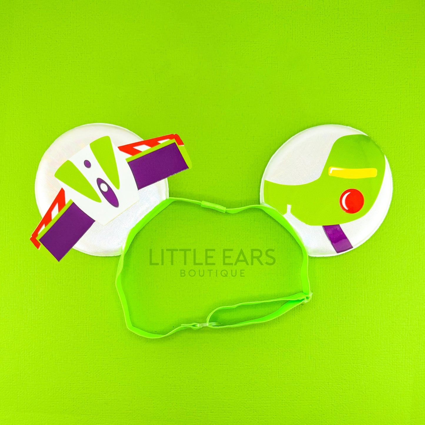 Buzz Elastic Mickey Ears - mickey ears - disney ears - mouse ears headband - little ears boutique