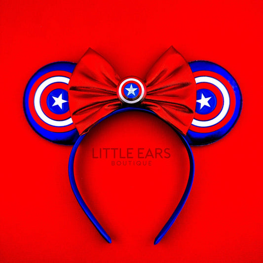 America Mickey Ears- mickey ears disney headband mouse