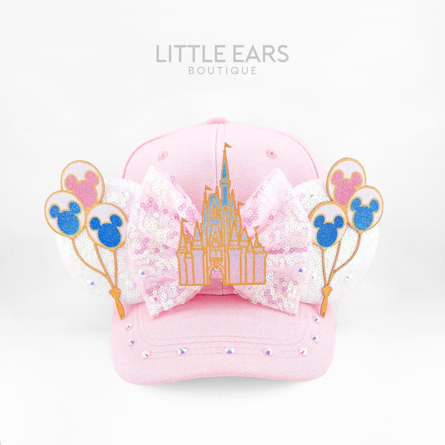 Castle Mickey Hat - mickey ears - disney ears - mouse ears headband - little ears boutique