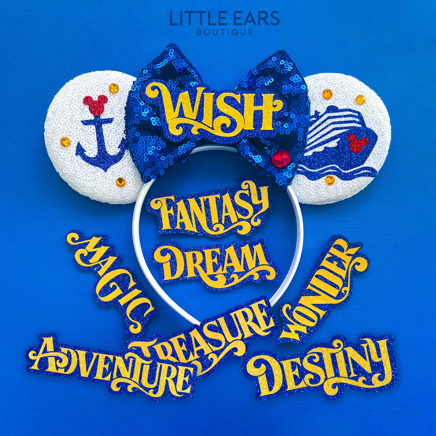 Interchangeable Cruise Mickey Ears