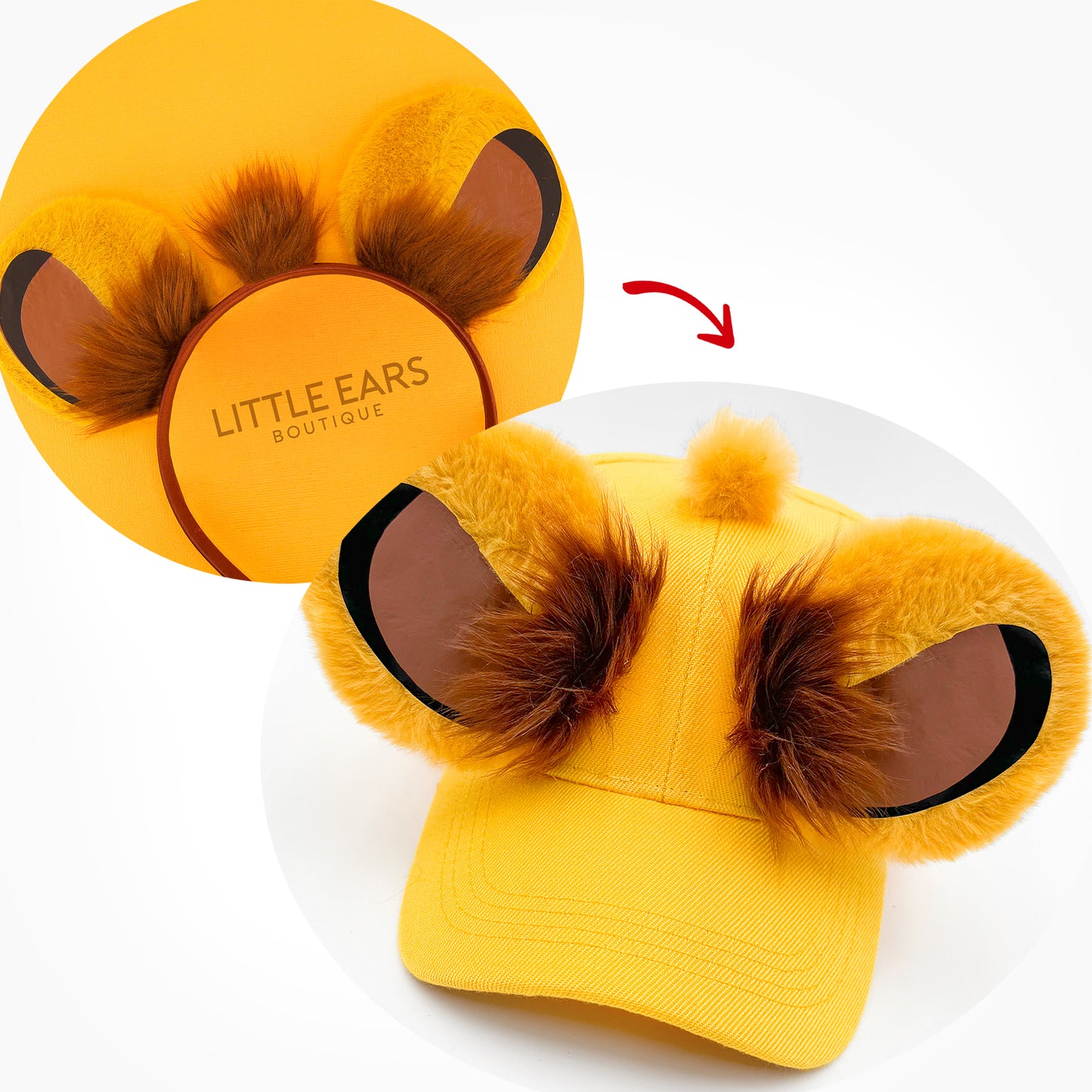Turn Mickey Ears into Hat