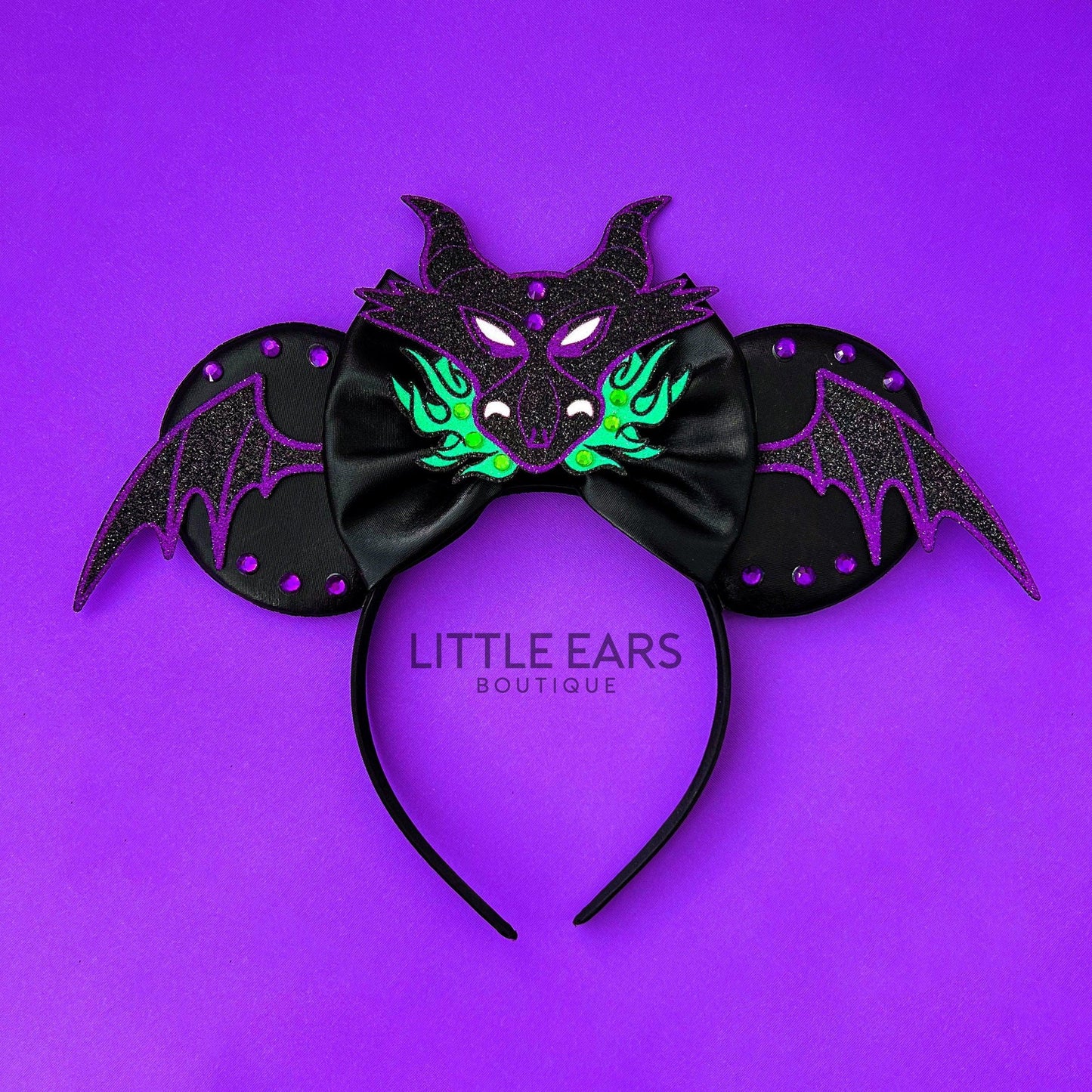 Evil Dragon Mickey Ears- mickey ears disney headband mouse