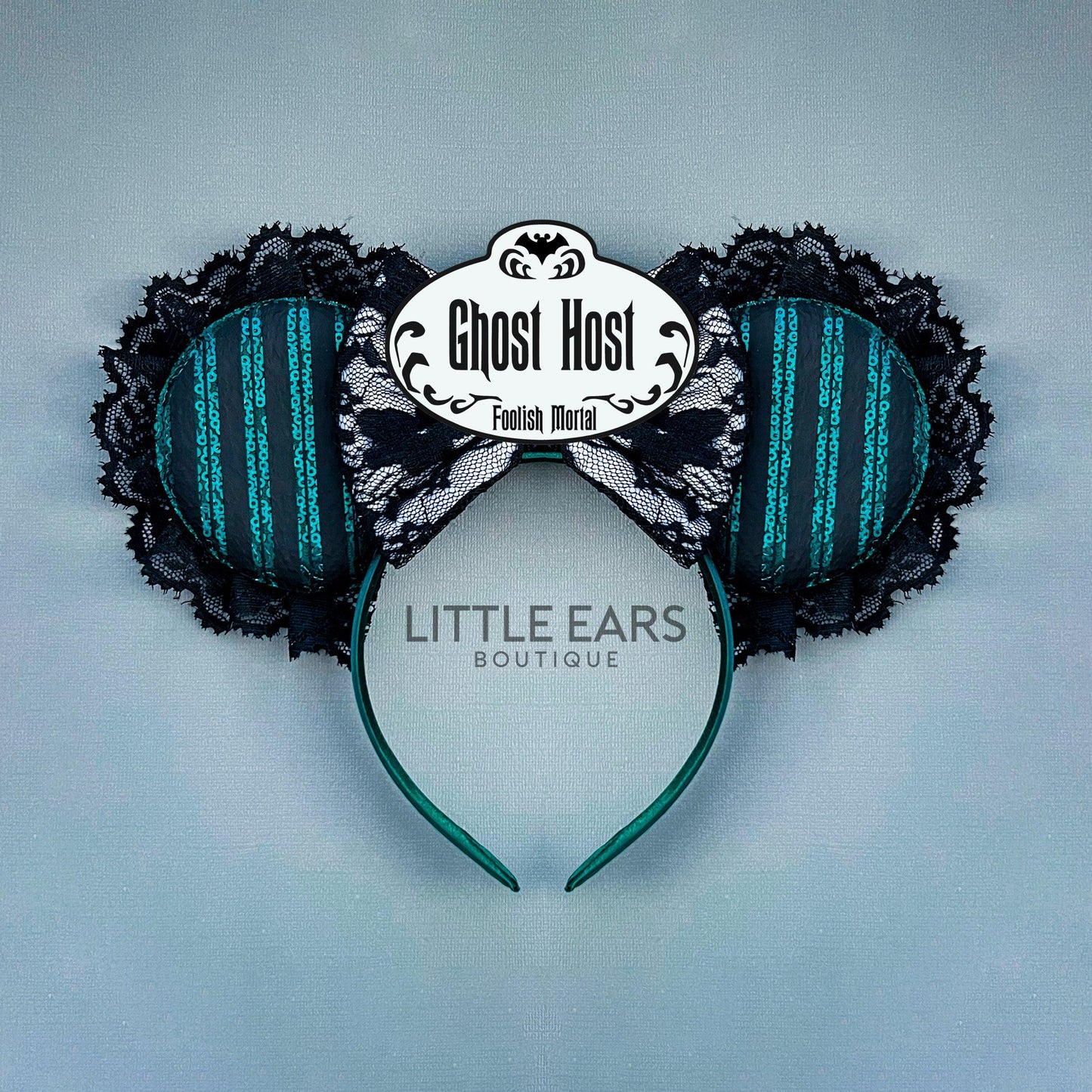 Ghost Host Mickey Ears- mickey ears disney headband mouse