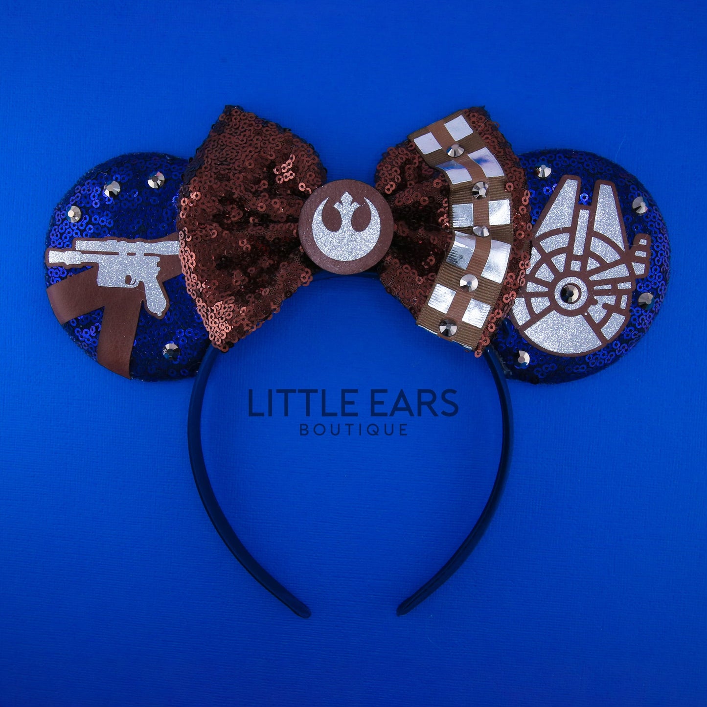 Han Mickey Ears - mickey ears - disney ears - mouse ears headband - little ears boutique