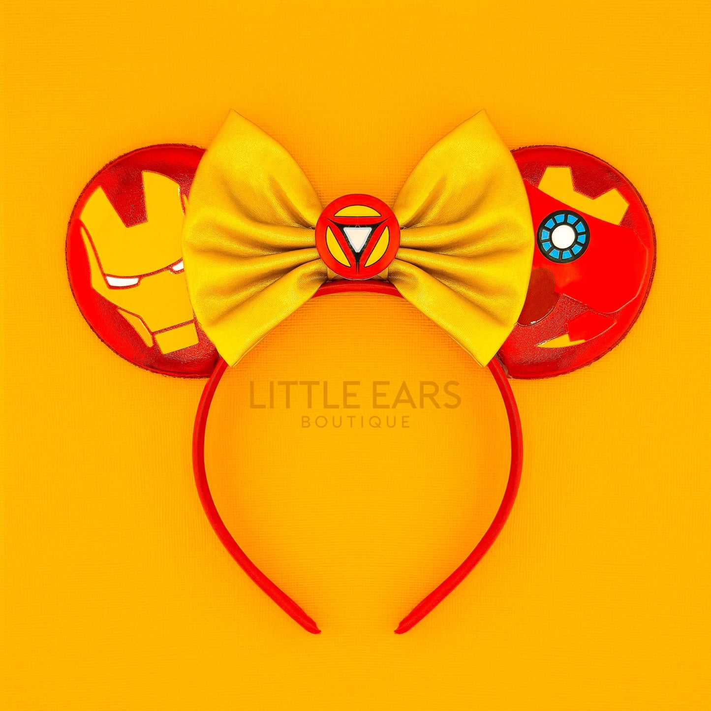 Iron-Man Mickey Ears - mickey ears - disney ears - mouse ears headband - little ears boutique
