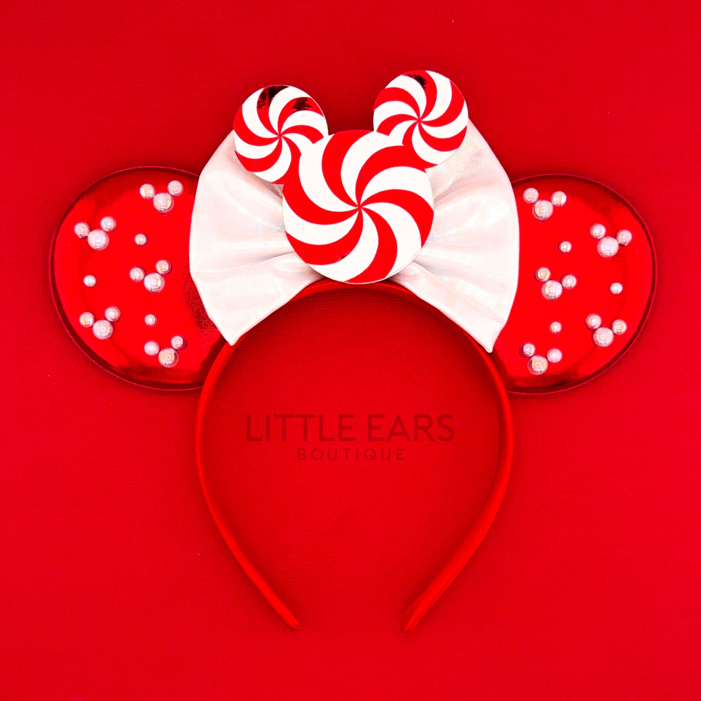 Peppermint Pearls Mickey Ears