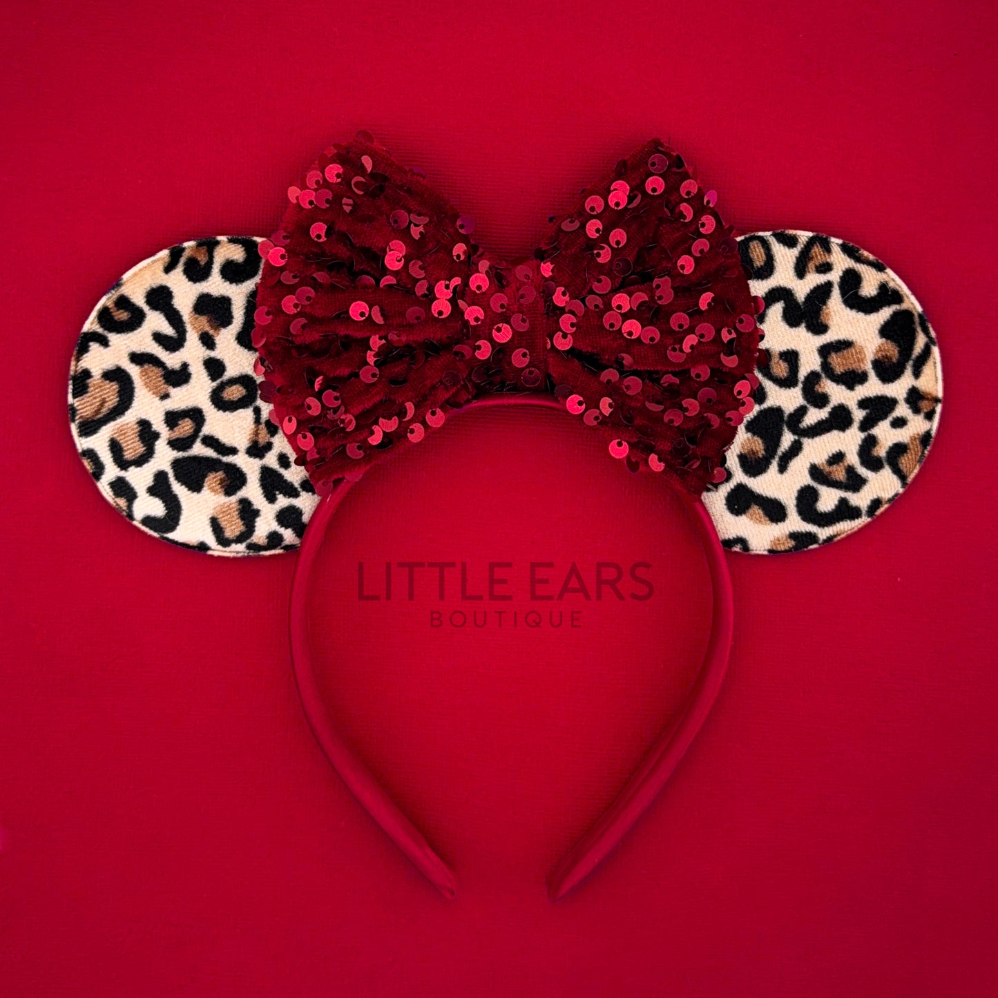 Winter Safari Velvet Mickey Ears