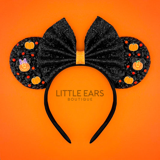 Halloween Sparkle Mickey Ears