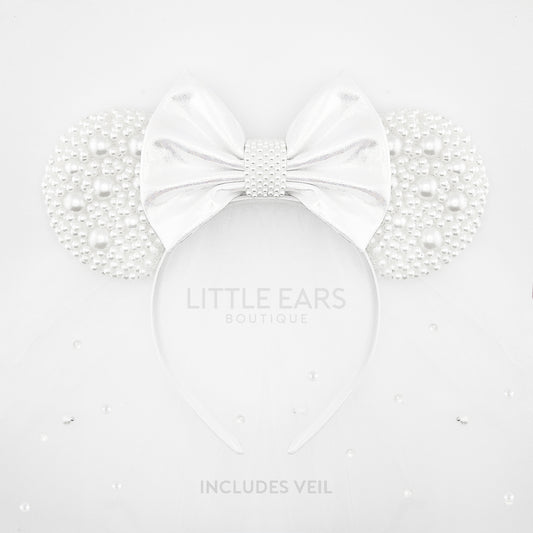 Bride Sparkle Mickey Ears