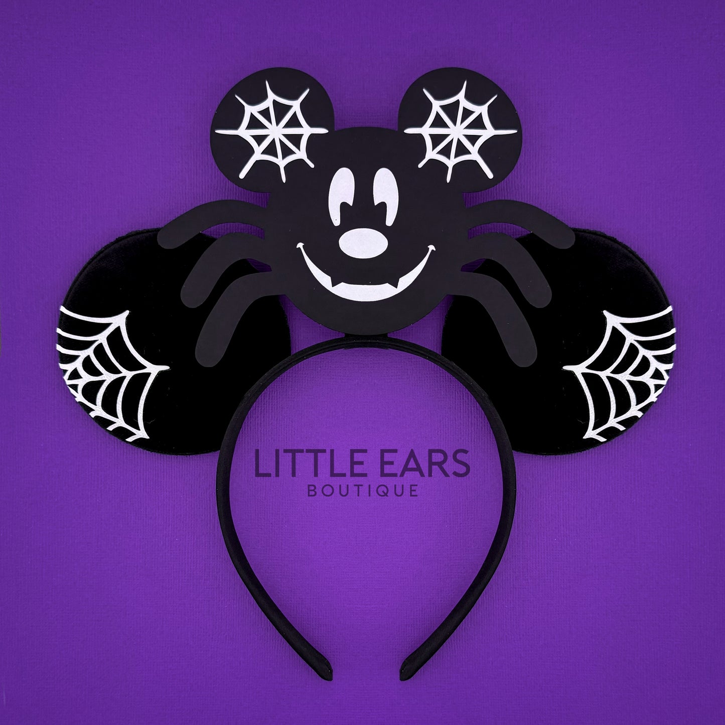 Glow Spider Mickey Ears for Men