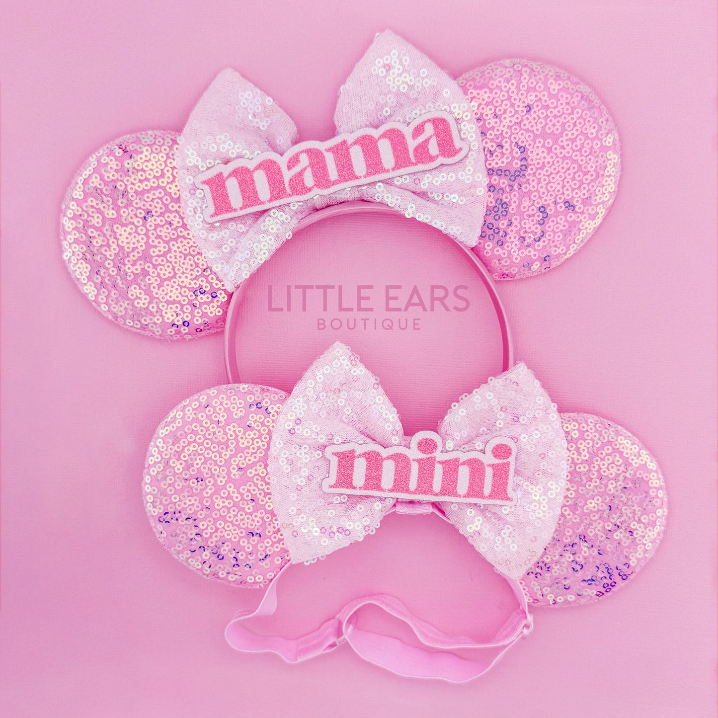 Pink Mama & Mini Mickey Ears