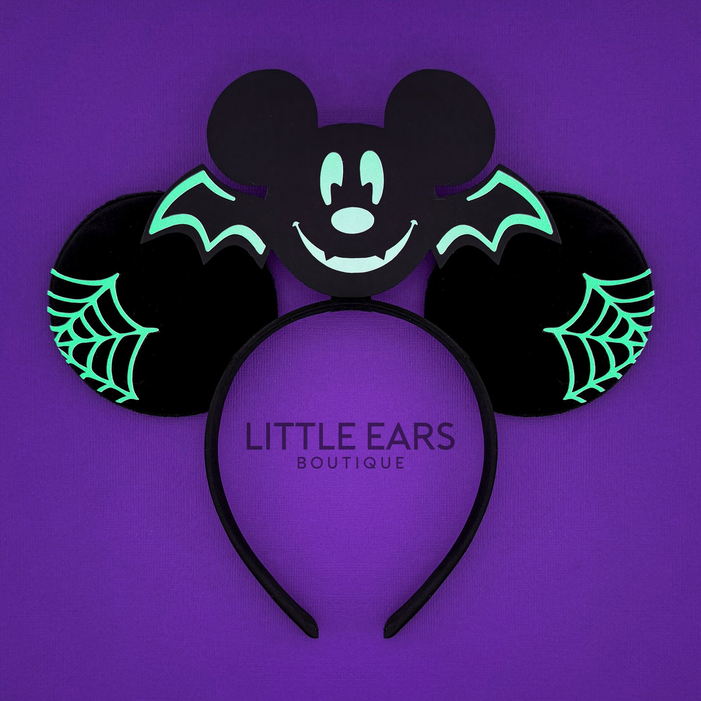 Glow Bat Mickey Ears for Men