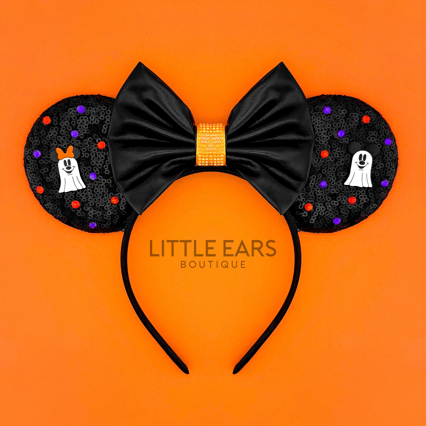 Halloween Ghost Charms Mickey Ears