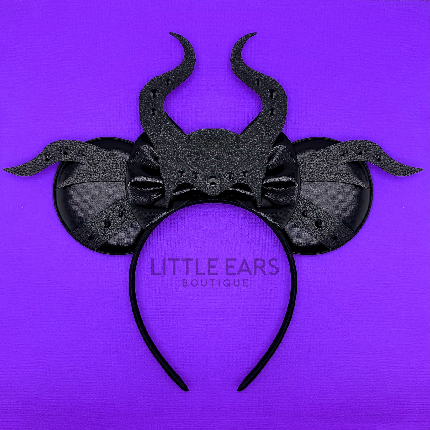 Mistress of All Evil Leather Ears
