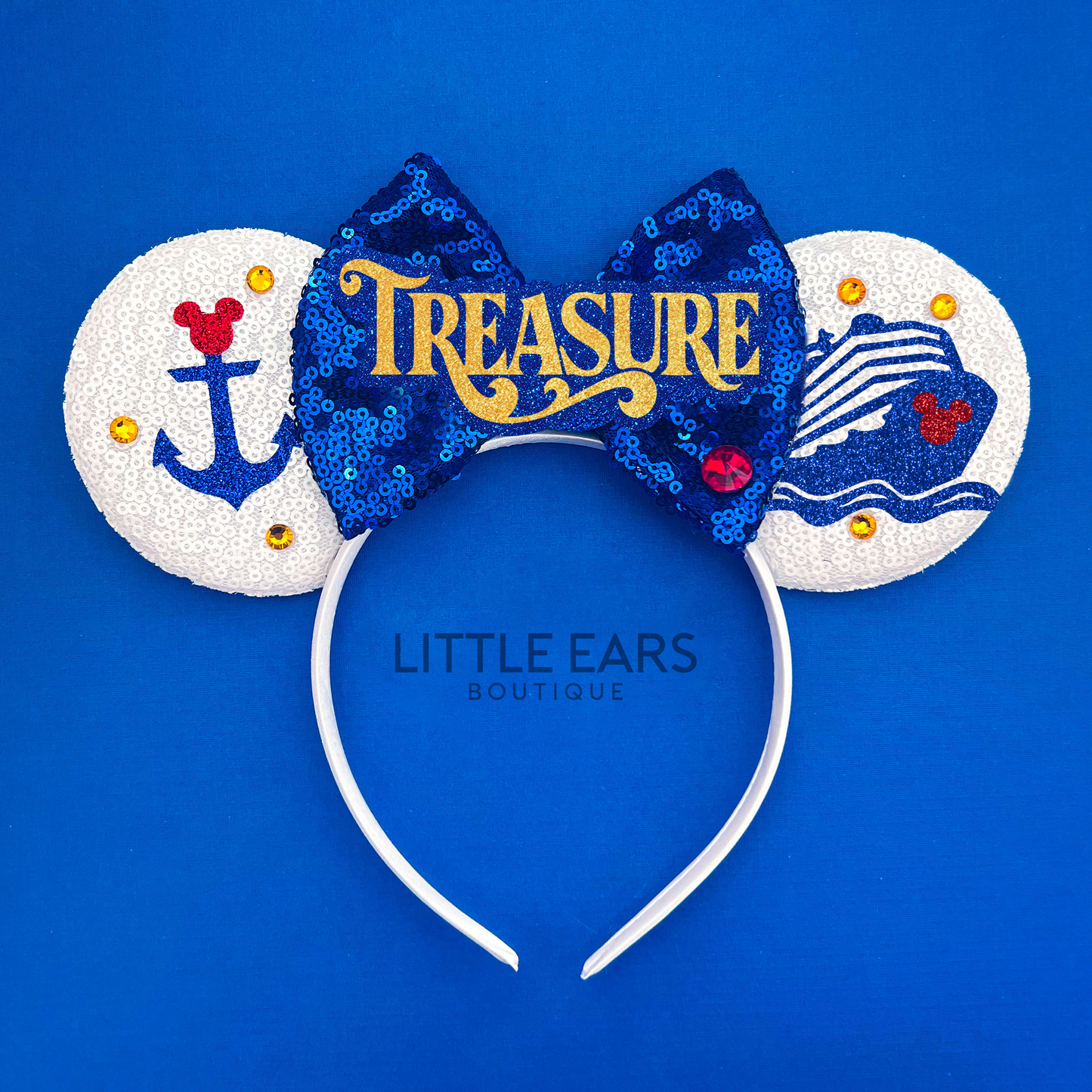 Mickey Cruise Float Ears - mickey ears - disney ears - mouse ears headband - little ears boutique