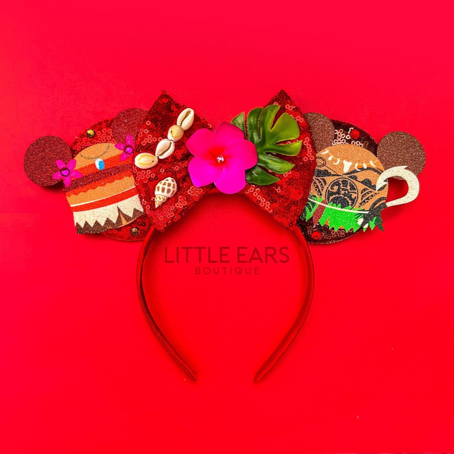 Island Girl Mickey Ears- mickey ears disney headband mouse
