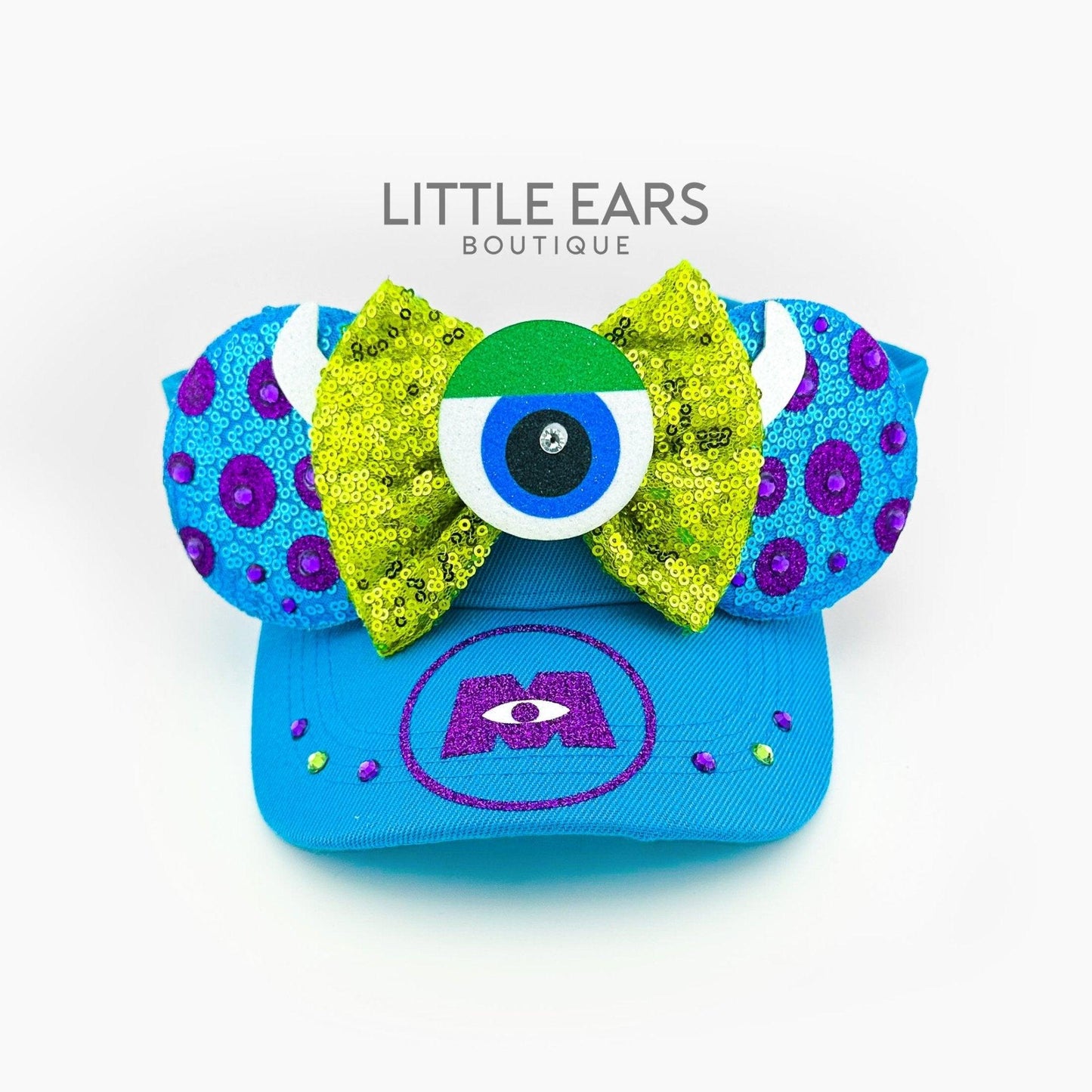 Monsters Mickey Visor- mickey ears disney headband mouse