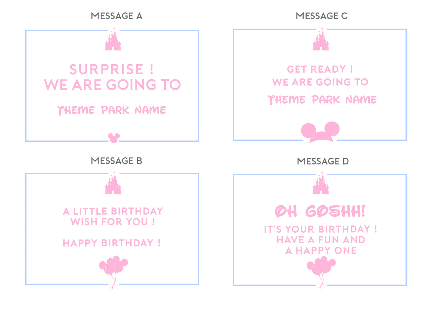 Cinderella Ears Gift Box