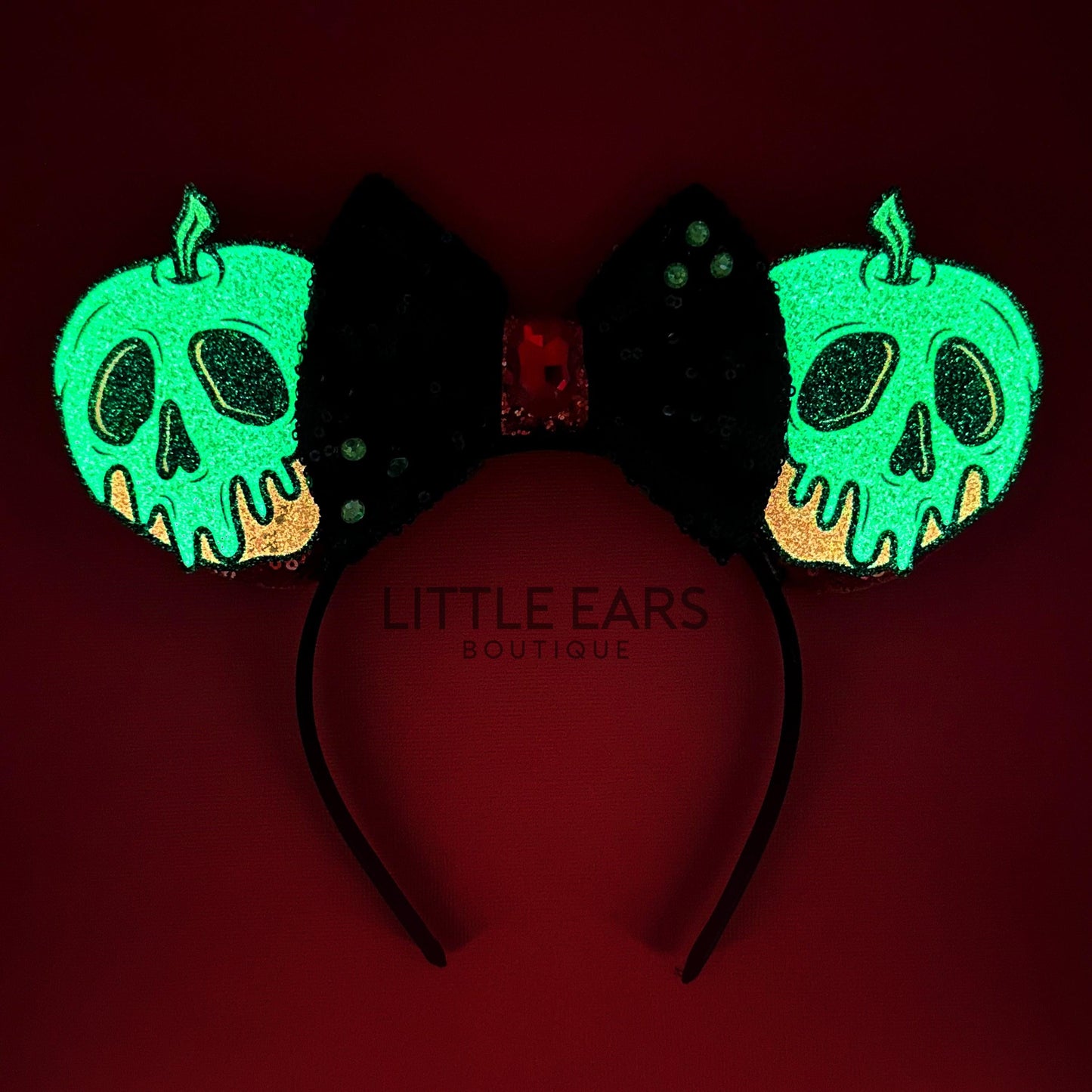 Poisoned Apple Mickey Ears- mickey ears disney headband mouse