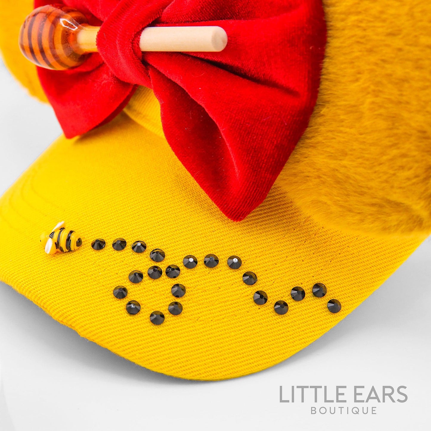 Pooh Mickey Visor- mickey ears disney headband mouse