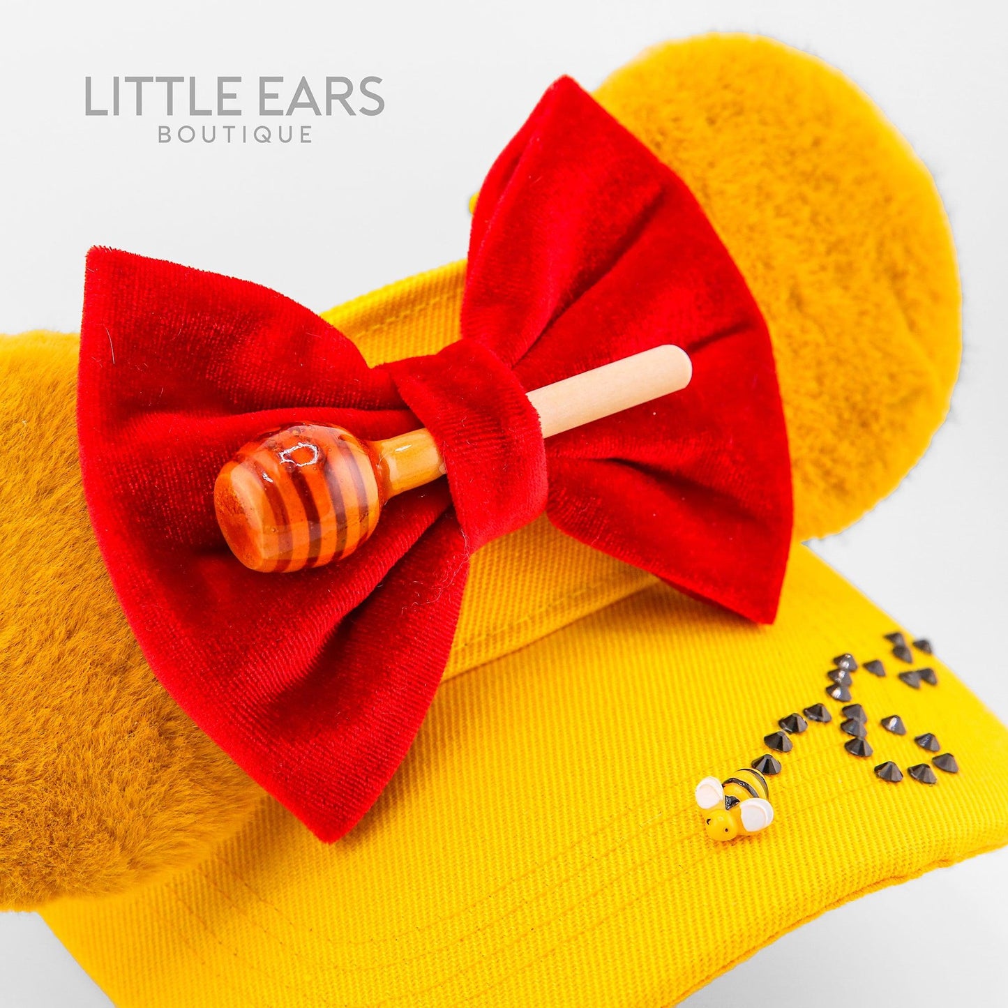 Pooh Mickey Visor- mickey ears disney headband mouse