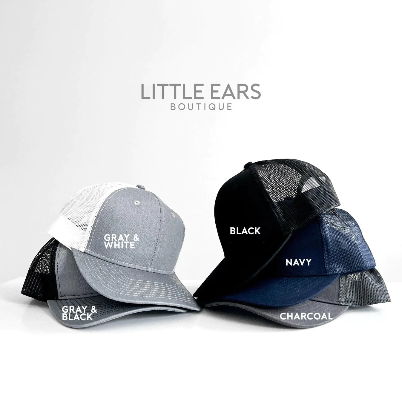 Princess Security Trucker Hat - mickey ears - disney ears - mouse ears headband - little ears boutique