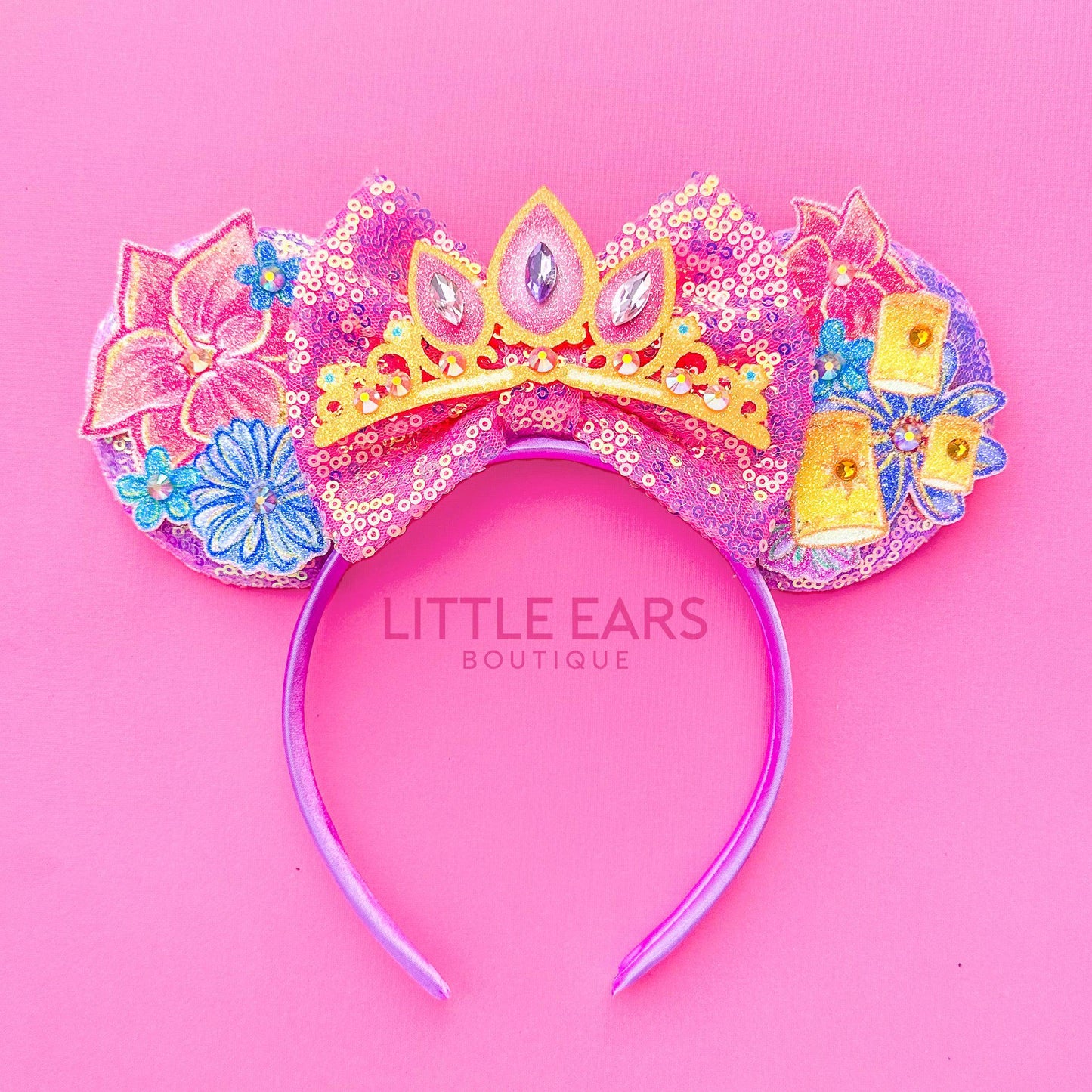 Rapunzel Mickey Ears- mickey ears disney headband mouse