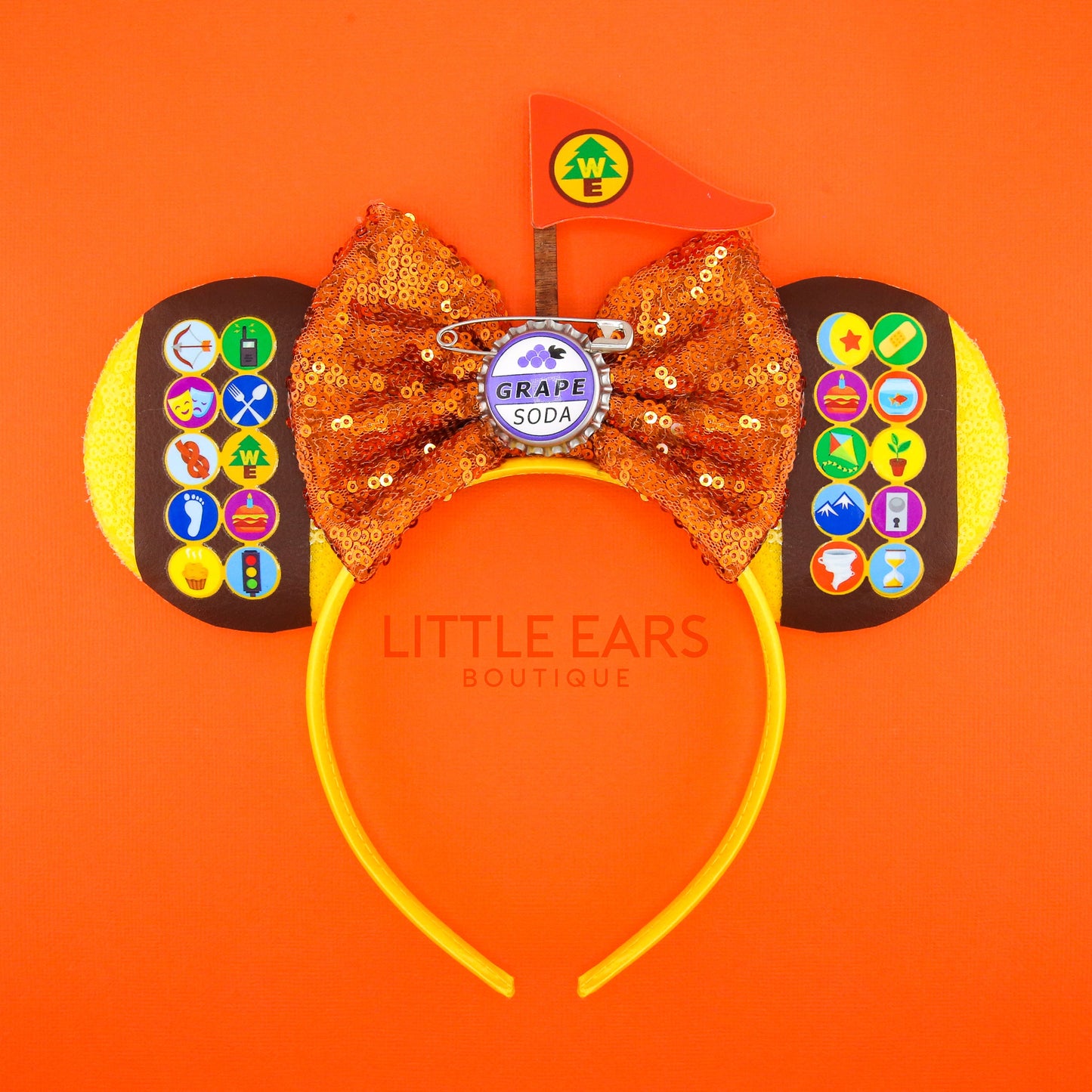 Russell Mickey Ears - mickey ears - disney ears - mouse ears headband - little ears boutique