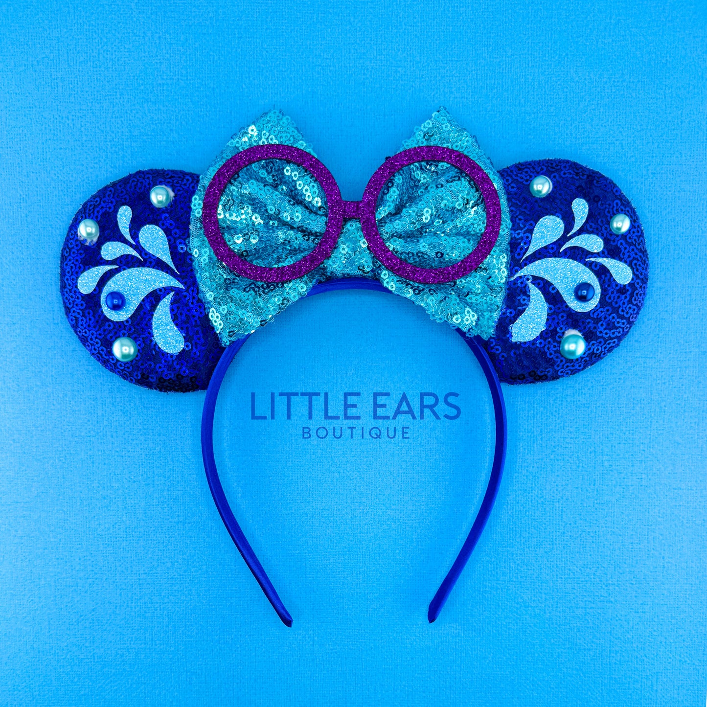 Sadness Mickey Ears - mickey ears - disney ears - mouse ears headband - little ears boutique