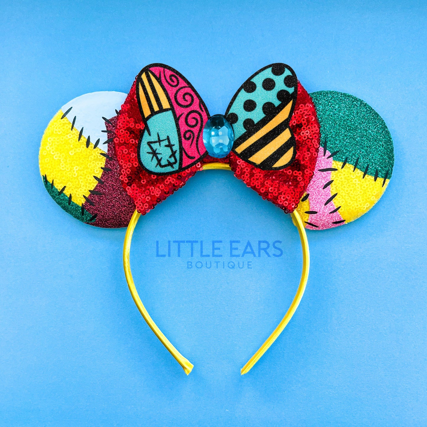 Sally Mickey Ears - mickey ears - disney ears - mouse ears headband - little ears boutique