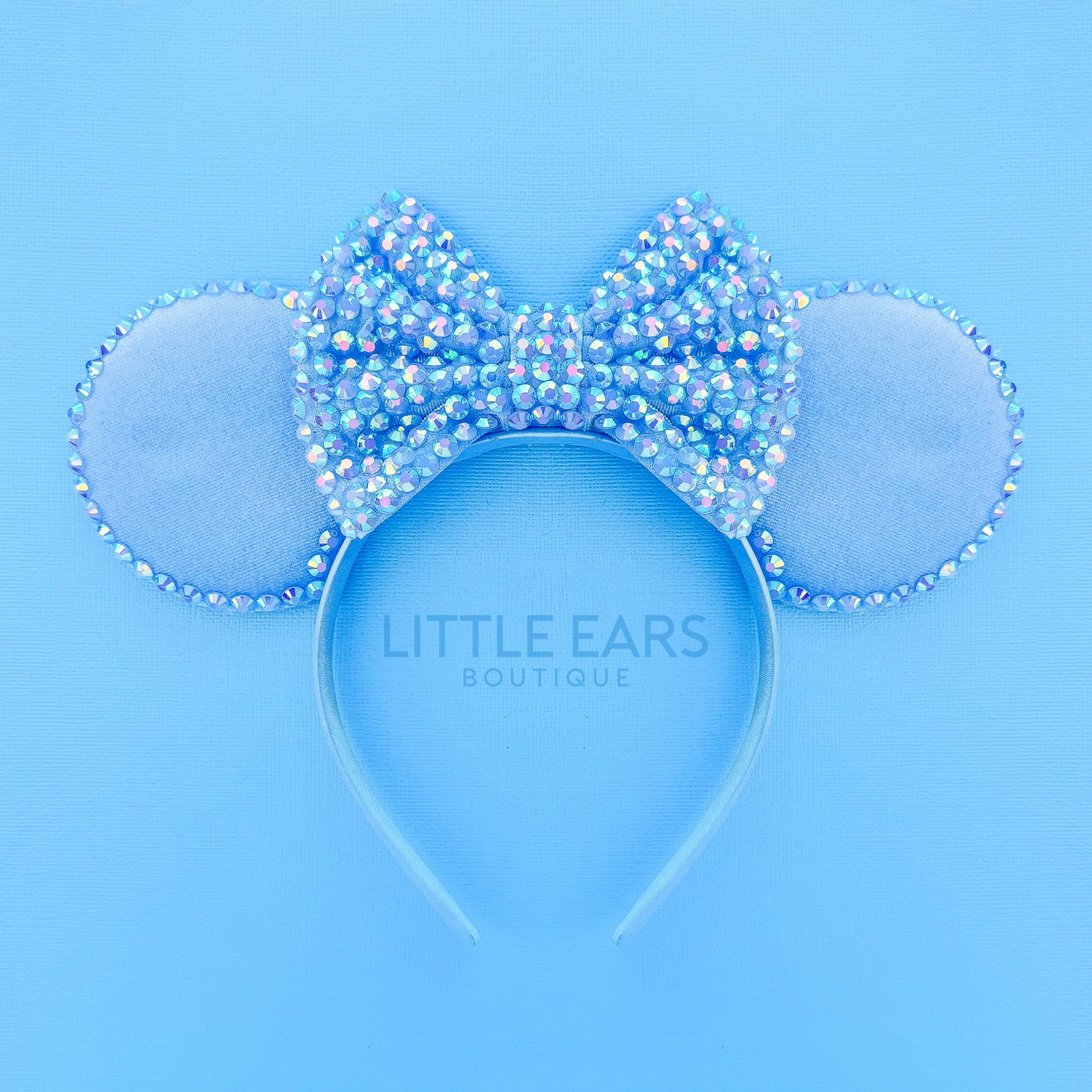 LAST CHANCE - Shiny Blue Mickey Ears