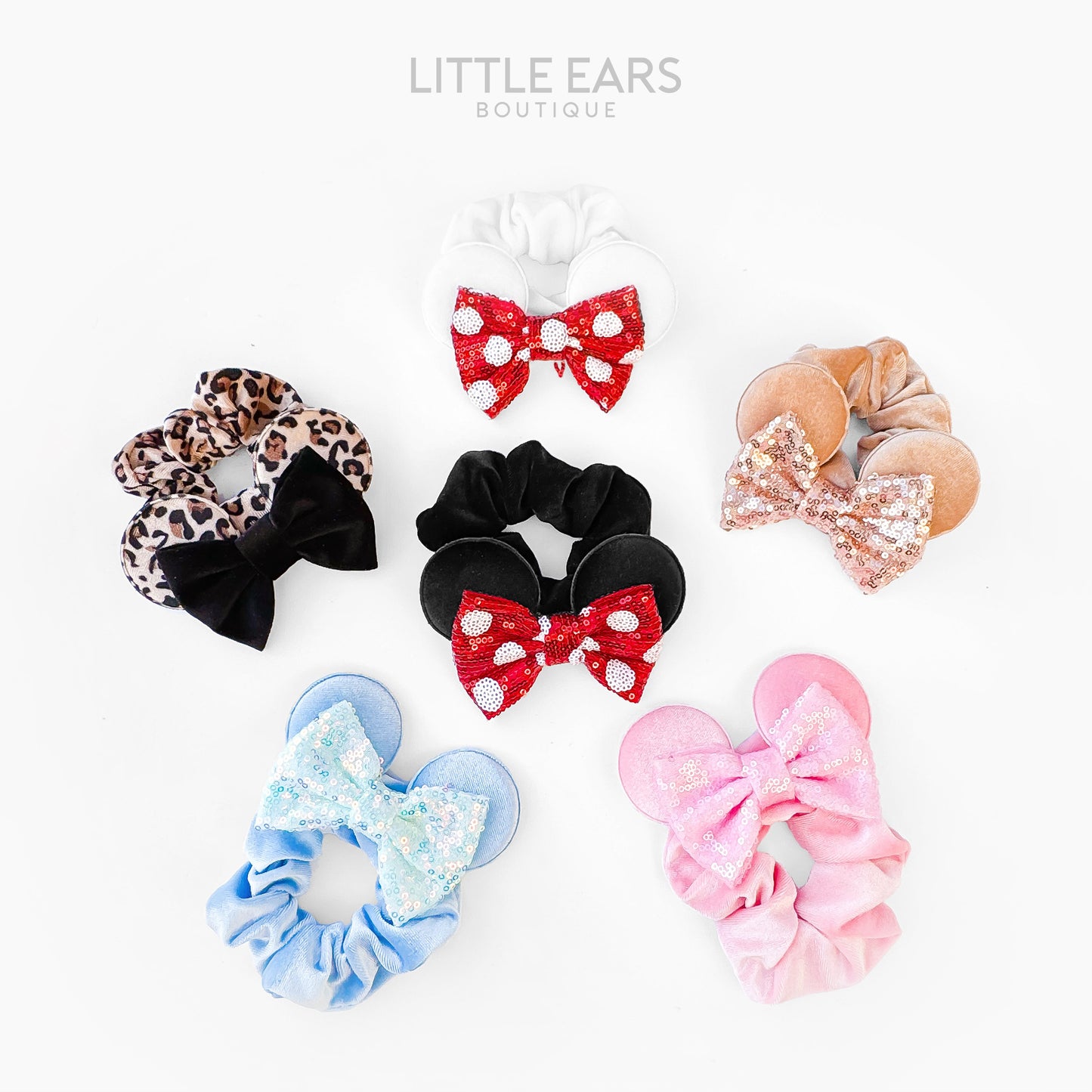 Mickey Scrunchies