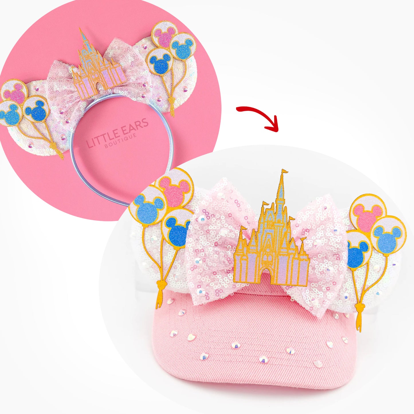 Turn Mickey Ears into Visor