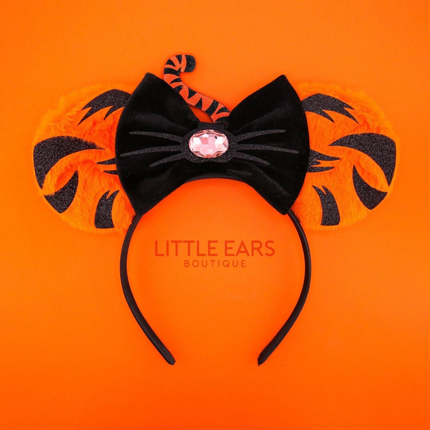 Tiger Fuzzy Mickey Ears- mickey ears disney headband mouse