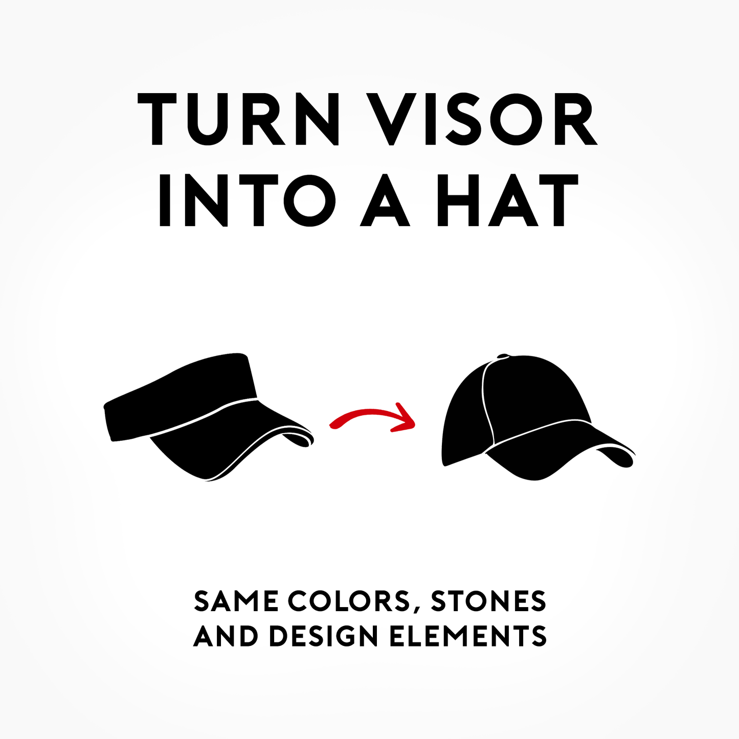 Turn Visor Into A Hat