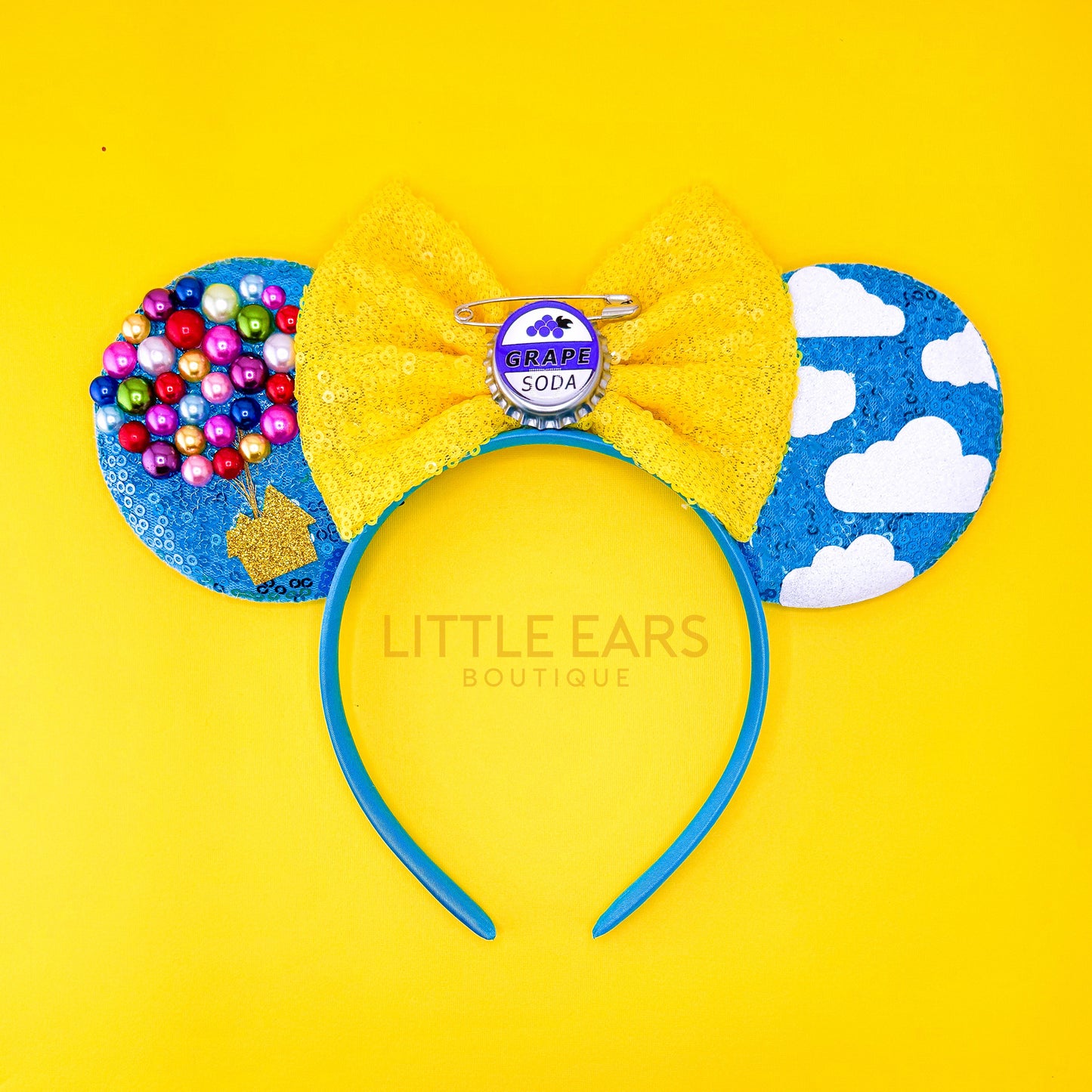 Up Mickey Ears - mickey ears - disney ears - mouse ears headband - little ears boutique