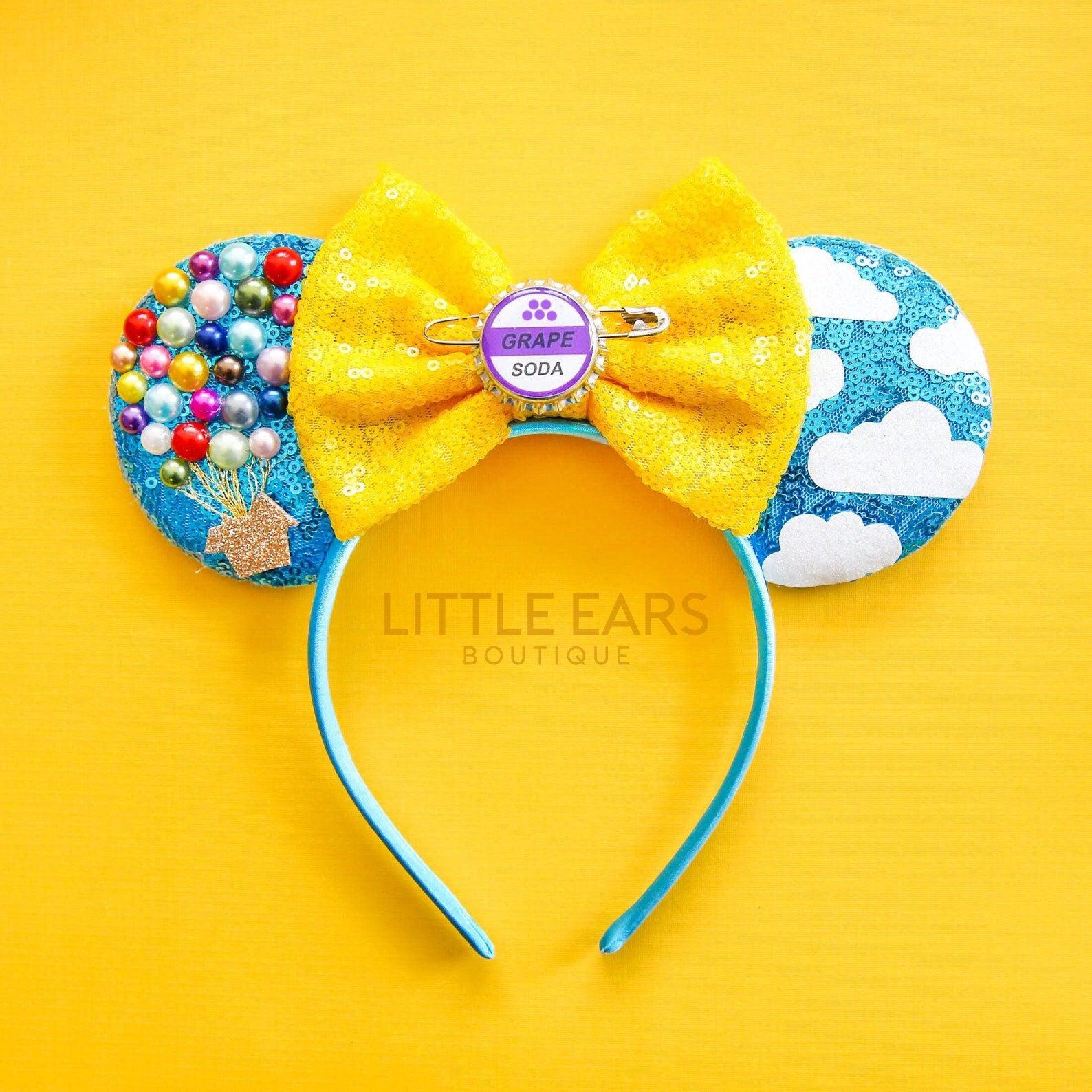 LV DESIGN BLUE Mickey Mouse Bow Girl Minnie Ears Disney Parks