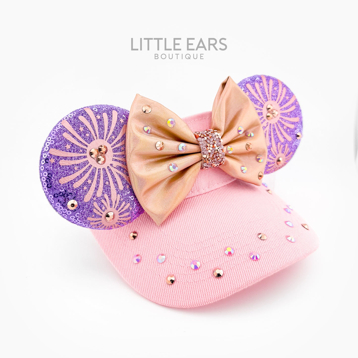 Castle Rose Gold Mickey Visor