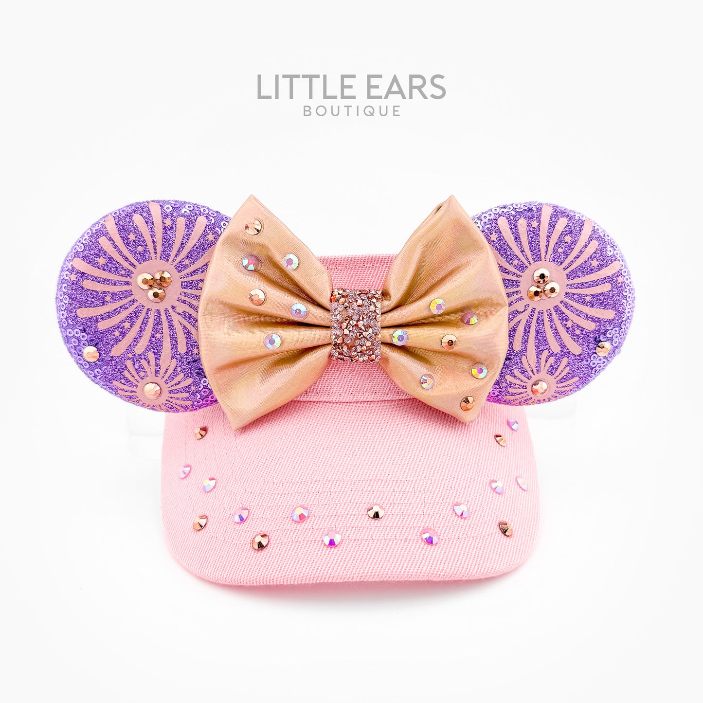 Castle Rose Gold Mickey Visor